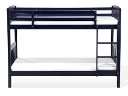 I recently saw a thread talking about families camping in fiberglass trailers and thought i should share a mod that we used to make our trailer a bit more family friendly. Bunk Bed Pine Wood Dark Blue Bazin