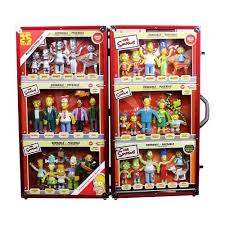 The Simpsons 25th Anniversary Bendable Figures Mega Set The Simpsons Simpsons Toys Homer And Marge