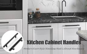 5 door storage cabinet shelf organizer bookcase pantry cupboard closet black. Probrico 30 Pack Black Cabinet Pulls 5 Hole Centers Kitchen Cabinet Handles Black Stainless Steel T Bar Pulls For Drawer Closet Cupboard Wardrobe Amazon Com