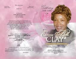 Free Editable Funeral Program Template Funeral Program Template Free Funeral Programs Funeral Program Template