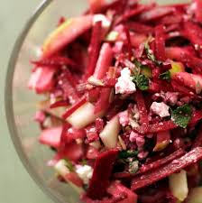 Couscous mit glasierter roter beete und karotten aus dem ofen. Bete Birne Salat Mit Feta Bete Die Rote
