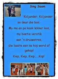 Pin By Judy Booth On Rympies En Liedjies Kids Poems Rhymes For Kids Kids Songs