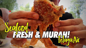 Kedai makan@jual makanan kuching has 876 members. Seafood Di Sibu Laut Cafe Telaga Air Kuching Fresh Murah Weyy Youtube