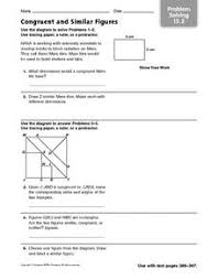 An inscribed polygon is a polygon where every vertex is on a this investigation shows that the opposite angles in an inscribed quadrilateral are supplementary. Similar Figures Lesson Plans Worksheets Lesson Planet