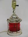 Electric Nautical Ships Lantern - Antique Brass Anchor Lamp 10
