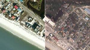 When hurricane michael barreled through florida's mexico beach, it reduced the beachside town to pile of rubble, mangled structures and splintered houses. Mexico Beach Before And After Photos Show There S Nothing Left For Some Cnn