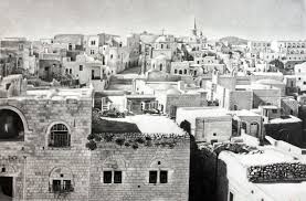 Bethlehem Old Town By Munir Alawi Old Town Town Drawing Old Town Cafe