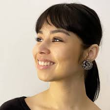 70s Design Earrings Paco