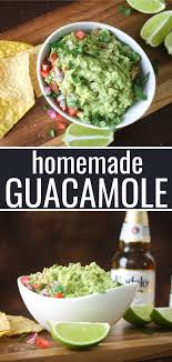 Homemade Guacamole Recipe Recipe In 2020 Homemade Guacamole Recipe Guacamole Recipe Homemade Guacamole