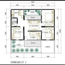 Gambar rumah minimalis 2 lantai terbaru sketsa denah desain via spacehistories.com. Desain Rumah Minimalis 1 Lantai Ukuran 6 12 Wild Country Fine Arts