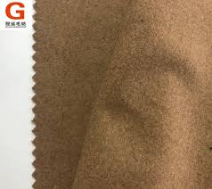 Instock Multi Colored Wool Blend Melton Brown Wool Polyester Fabric Men