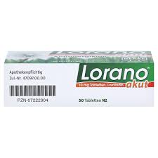 Купить lorano akut, 20 st в москве. Erfahrungen Zu Lorano Akut 50 Stuck N2 Medpex Versandapotheke