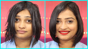 Short haircut for girls advanced indian hair type in india thanks for watching. 3 Easy Steps To Style Bob Cut Hair How To Style Bob Cut Hair Indian Mom On Duty Youtube