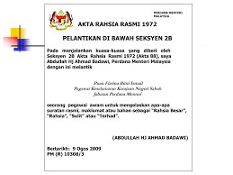 Khususnya saya faham bahawa menyampaikan, menggunakan atau menyimpan 17 Akta Rahsia Rasmi 1972 Akta 88 Images Rahsiagallery