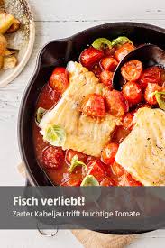 Heute Gibt Es Fisch Und Zwar Schnell Und Einfach Zubereitet In Einer Fruchtigen Tomatensauce Alles In Eine Pfanne Essen Und Trinken Lebensmittel Essen Essen