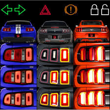 Mod Seq1071 Mustang Sequencer Tail Light Kit 2010 2016 Tail Light Light Diode