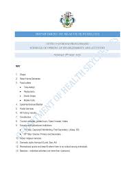 Ministry of Health...