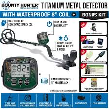 Features of the bounty hunter gold digger metal detector. Bounty Hunter Titanium Metal Detector Shop Features Reviews Metaldetector Com