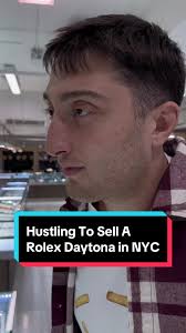 Hustling to sell a white gold Rolex Daytona in NYC. In business every no is  closer to a yes and I demonstrate the fundamental skill of character  building