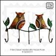 Wrought Iron Owl Key Hanger