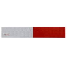 Mucho Material Cinta Reflectiva Rojo Con Blanco 6 Tiras 3m