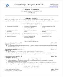 This site is intended only for us residents. Caregiver Resume Example 7 Free Word Pdf Documents Download Resume Examples Teacher Resume Examples Caregiver Skills