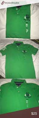 Shop green golf shirts at dick's sporting goods. Tommy Hilfiger Green Collared Shirt Brand New Green Tommy Hilfiger Collared Shirt White Writing 85 On Sleeve Tommy Shirts Tommy Hilfiger Shirts Tommy Hilfiger