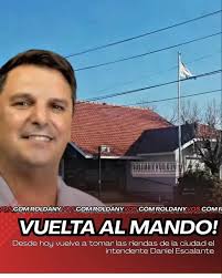 ✅️ Daniel Escalante vuelve al mando: tres meses de licencia, muchos eventos  y un regreso… en feriado, Después de tres meses de licencia por una  enfermedad que, según él mismo comentó, casi le cuesta ...