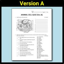 Check spelling or type a new query. Animal Cell Quiz Two Versions Editable Printable Pdf Google Drive Options