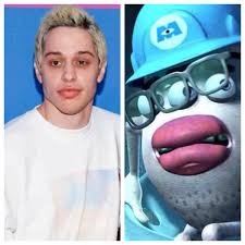 Monsters inc randalls assistant lips. But Why Does Pete Davidson Look Like Fungus From Monsters Inc Oc Funny