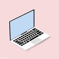 Vector Icon Of Computer Laptop Icon Free Image By Rawpixel Com Computer Vector Computer Icon Laptop Drawing