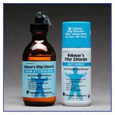 Gebauer's ethyl chloride® spray glass bottle. Ethyl Chloride Mist Spray 3 5oz Can 12 Ca Henry Schein Medical