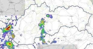 Meteoradar S Presnou Predpovedou Dazda Pocasie Meteopress