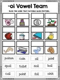 Digraphs oi oy worksheet each word on this worksheet is missing two letters kids look at each picture determine the word and then choose oi oy ou or ow to fill in the missing letters this worksheet. Pin On Vowel Teams
