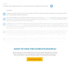Check spelling or type a new query. The Guide On How To Pitch To Journalists With Examples Publicize