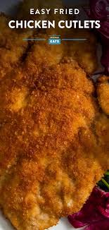 Easy Breaded Fried Chicken Cutlets Recipe Recipe Fried Chicken Cutlets Chicken Cutlets Chicken Cutlet Recipes