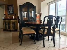 Kingsley three spaces — a dining room with a long bar, a loungelike area and a back room, all softly done in neutral tones — serve the same menu that the chef roxanne spruance delivers from her. Macy S Furniture Expandable Dining Table With 6 Chairs And Lighted Hutch Ebay