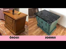 mobilya yenileme komidin boyama mermerleme wax ile eskitme vernikleme youtube eskitme ahsap mobilya yenileme mobilya boyama