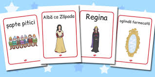 Ajunsa aici, ea se adaposteste in casa acestora si se imprieteneste cu ei. AlbÄƒ Ca ZÄƒpada È™i Cei È™apte Pitici PlanÈ™e Cu Imagini È™i Cuvinte