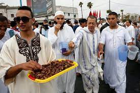 In the 9th month, commonly known as ramadan. What Is Eid Al Fitr And How Do Muslims Celebrate It 6 Questions Answered