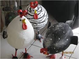 Huhner Aus Pappmache Selber Herstellen Basteln Fruhling Ostern Ostern Geschenke Basteln Kinderbasteleien
