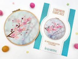 3.9 out of 5 stars 25. Cherry Blossom Embroidery Fabric Pattern Pack Creoate