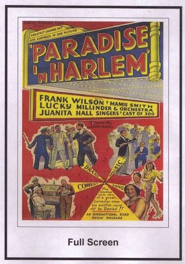 Amazon.com: Paradise In Harlem 1939 (All Regions) : Frank H. Wilson, Mamie  Smith, Norman Astwood, Joseph Seiden: Movies & TV