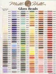 veracious mill hill bead color chart conversion of mill hill