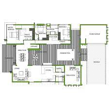 3 Bedroom 273m2 Floor Plan Only Cottage Style House Plans Tuscan House Plans New House Plans