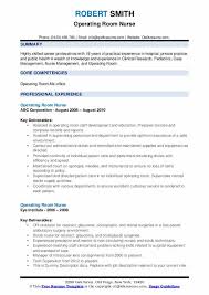 Delivered medical care, referrals, and consultations to diverse patient population with critical medical issues. Operating Room Nurse Resume Samples Qwikresume