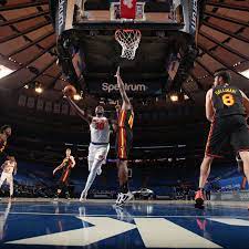 After trading haymakers in the first two games between the knicks and hawks, the tied series shifted to atlanta for game three. Series Preview Knicks 4 Vs Hawks 5 Posting And Toasting