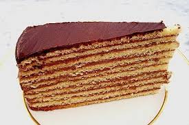 Prinzregententorte Von Kraftfutter Chefkoch Prinzregententorte Prinz Regenten Torte Schokoladencreme Fur Torte