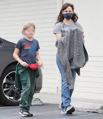 Jennifer Garner & Son Samuel Head To Ice Skating Rink In New Photos