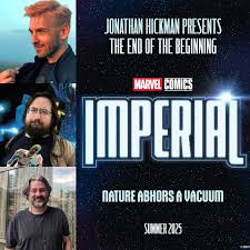 So what is the future state of 616 cosmic at Marvel Comics? Donny Cates had  it for a few years, thereafter Al Ewing…now what? Will Hickman build from  G.O.D.S. into Imperial? Anxiously